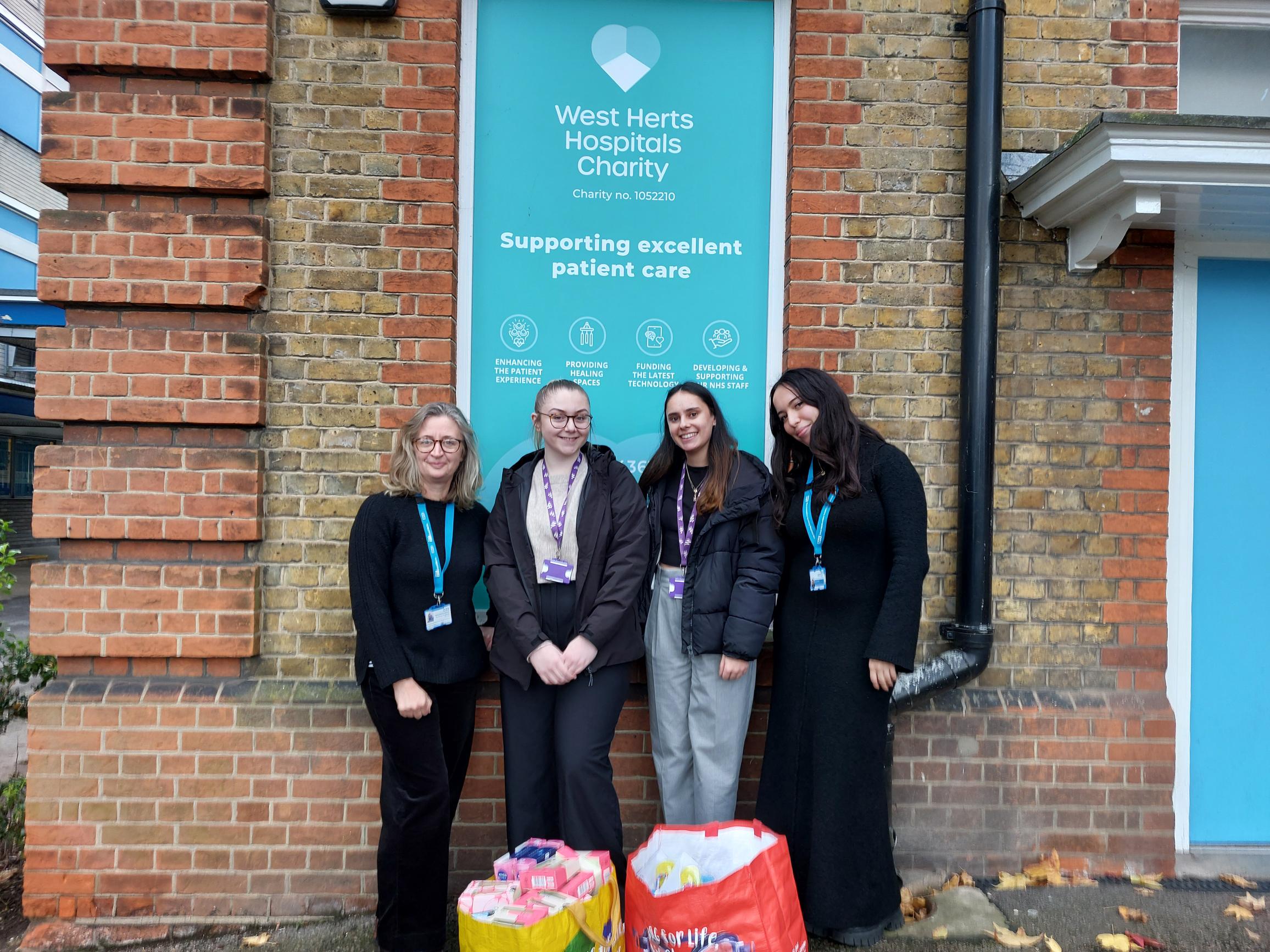 Donating presents to families in Hertfordshire hospitals this Christmas! 